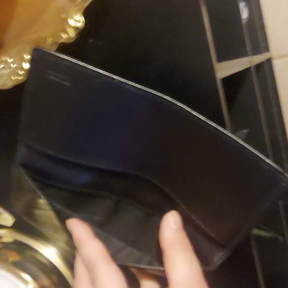 Coach Signature Canvas Checkbook / Money Book Clutch EUC Vintage - Picture 4 of 6